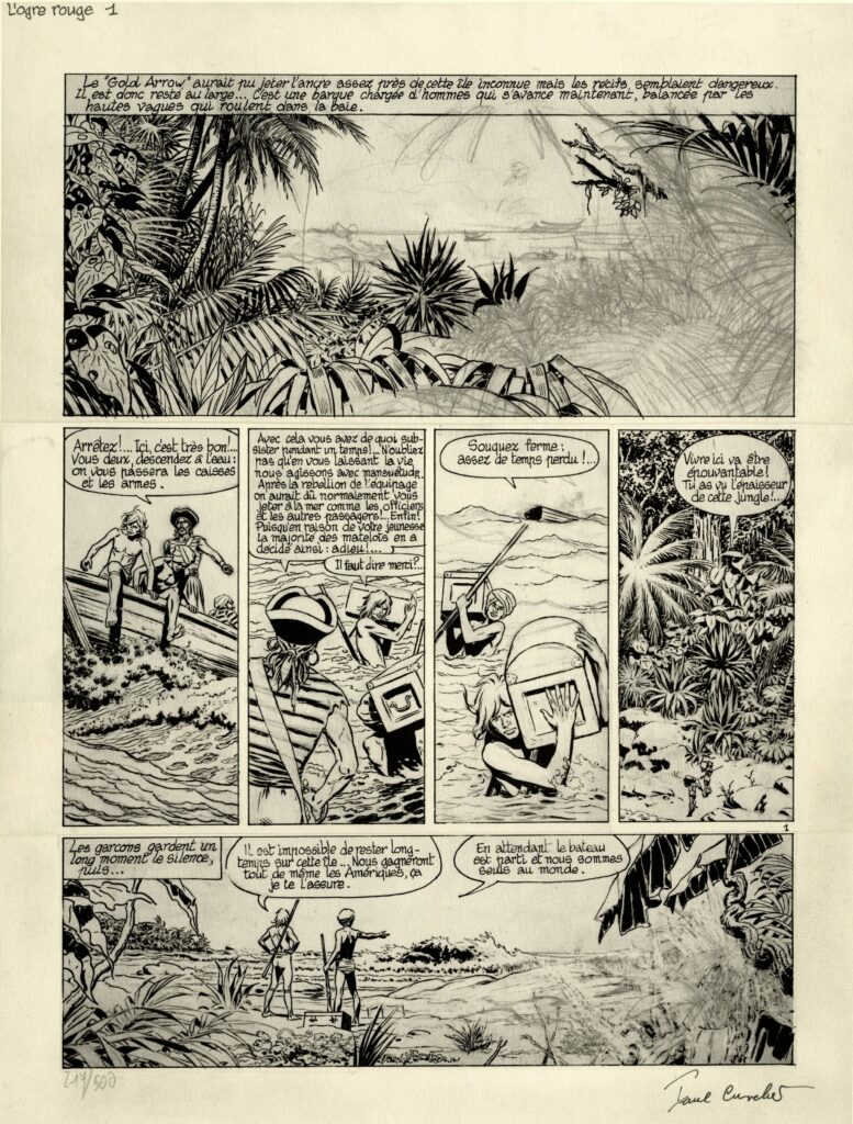 L'ogre rouge, planche 1